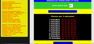 Software calcolare le schedine col numero spia ambata siciliana